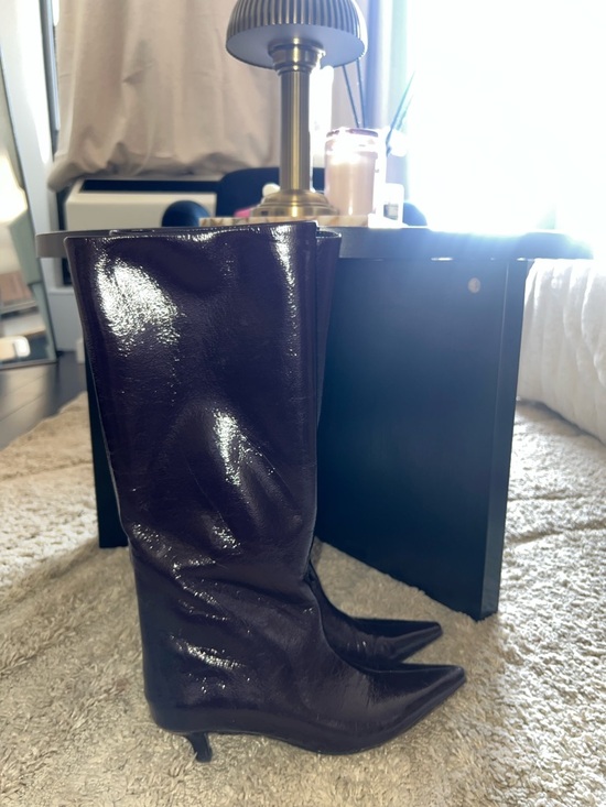 Zara Other - Zara Kitten Heel High Boots